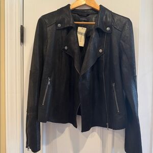 Suede Moto Jacket - BNWT